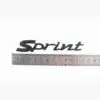 3D Vespa 4-Piece Sticker Set / Vespa Sprint - Black - Image 3