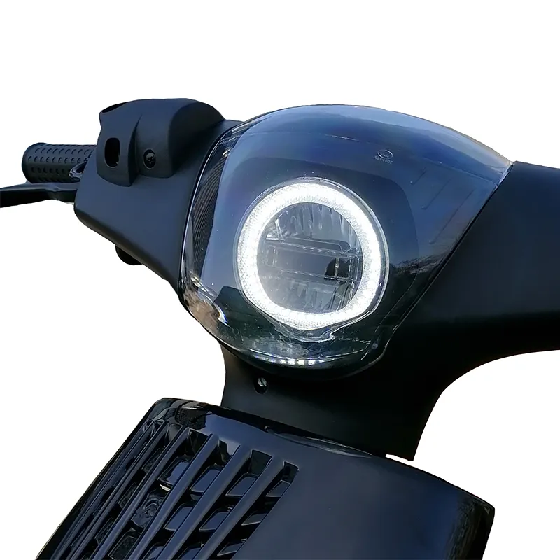 LED Angeleye Vespa Koplamp voor Zip - Complete Unit | Trading - De beste Vespa & Specialist