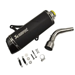 Akrapovič Race Exhaust - Vespa GT / GTS / GTV - 125 ~ 300cc - Euro3 / Euro4 - S-VE3SO9-HRSSBL - 126419
