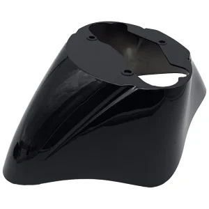 Voorspatbord - Piaggio Zip - Zip2000 / 4T2V / Euro4 / Euro5 - Glans Zwart