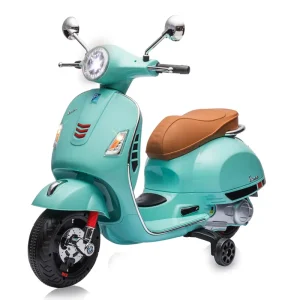 Kids Vespa GTS Electric - 12V Li-Ion - From 3 Years - Mint Green