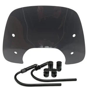 Laag Donker Smoke Windscherm voor Vespa Sprint